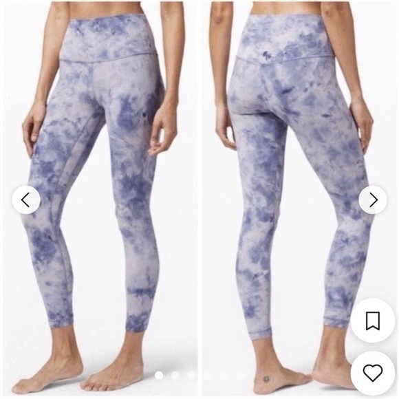 lululemon athletica Pants - lululemon athletica Align Leggings Tie Dye Sz 4